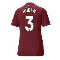 Manchester City Ruben Dias #3 Fußballbekleidung 3rd trikot Damen 2024-25 Kurzarm